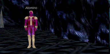 Atomino in the Chasm of Souls